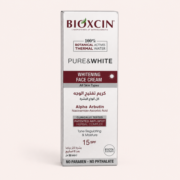 BIOXCIN - PURE AND WHITE WHITENING FACE CREAM