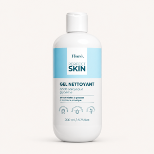 4A86A7F1-15EB-4DC6-A495-BCA574331F4B FLORÉ PERFECT SKIN - GEL NETOYANT ACIDE SALICYLIQUE GLYCÉRINE