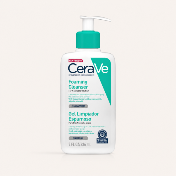 CERAVE - GEL LIMPIADOR ESPUMOSO