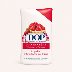 DOP - DOUCHE CRÉME DOUCEURS D'ENFANCE AU PARFUM DE LA TARTELETTE AUX FRAISES