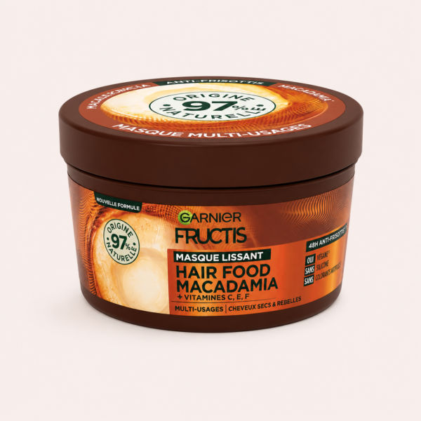 GARNIER - FRUCTIS MASQUE LISSANT ANTI-FRISOTTIS MACADAMIA