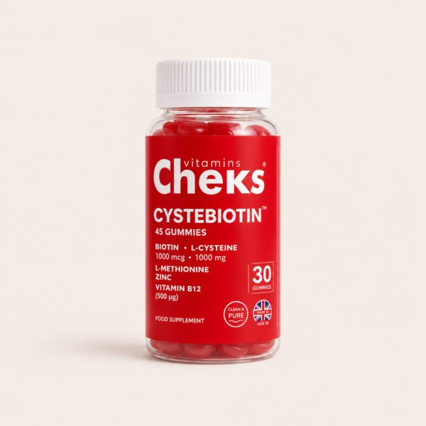 274AE814-9D89-4F78-8338-3F1F5A065BDA CHEKS - CYSTEBIOTIN 45 GUMMIES 30 GUM