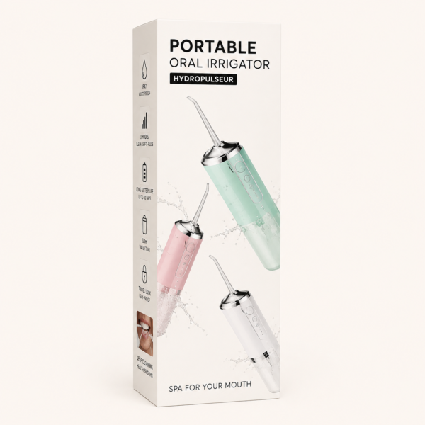 PORTABLE ORAL IRRIGATOR - HYDROPULSEUR