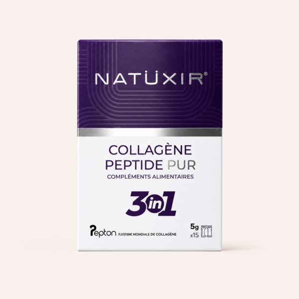 NATUXIR - COLLAGÈNE PEPTIDE PUR 3 EN 1
