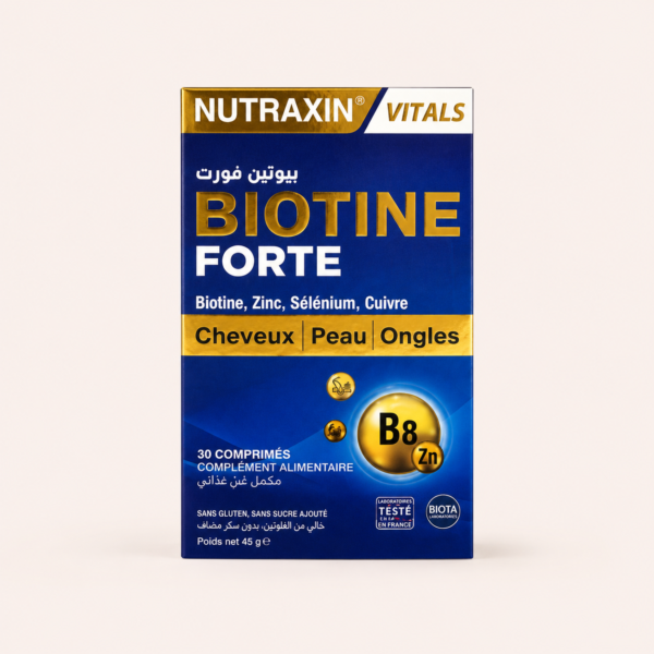 NUTRAXIN - BIOTINE FORTE CHEVEUX, PEAU, ONGLES