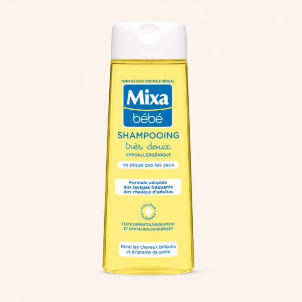MIXA BÉBÉ - SHAMPOING TRÉS DOUX HYPOALLERGÉNIQUE