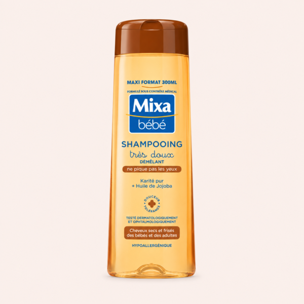 MIXA BÉBÉ - SHAMPOING TRÉS DOUX DÉMELANT