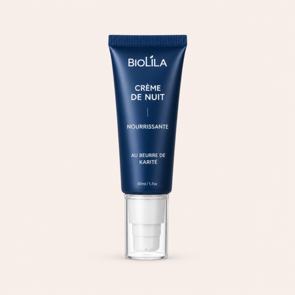 BIOLILA - CRÈME DE NUIT NOURRISSANTE AU BEURRE DE KARITÉ